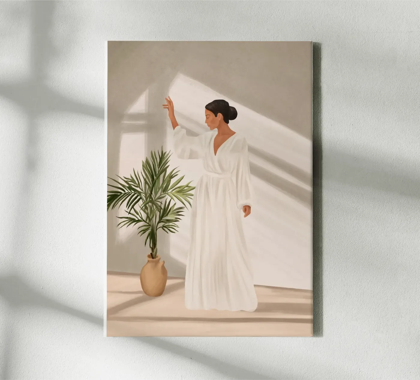 Opened Window canvas by cityart