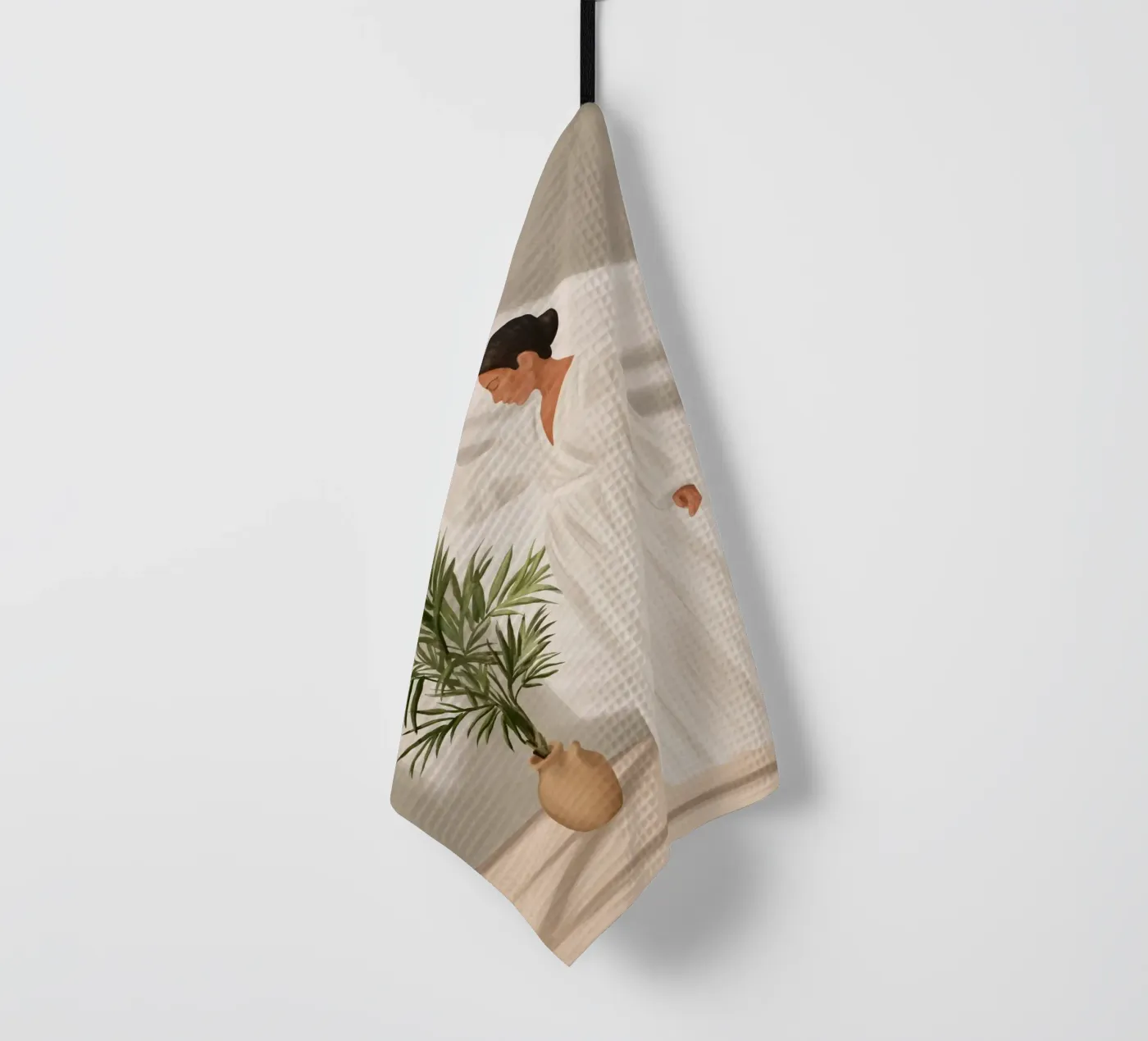 Opened Window theedoek van cityart