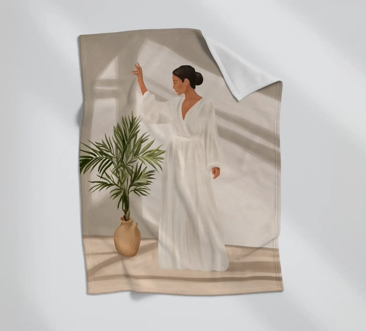 Opened Window coperta in pile da cityart