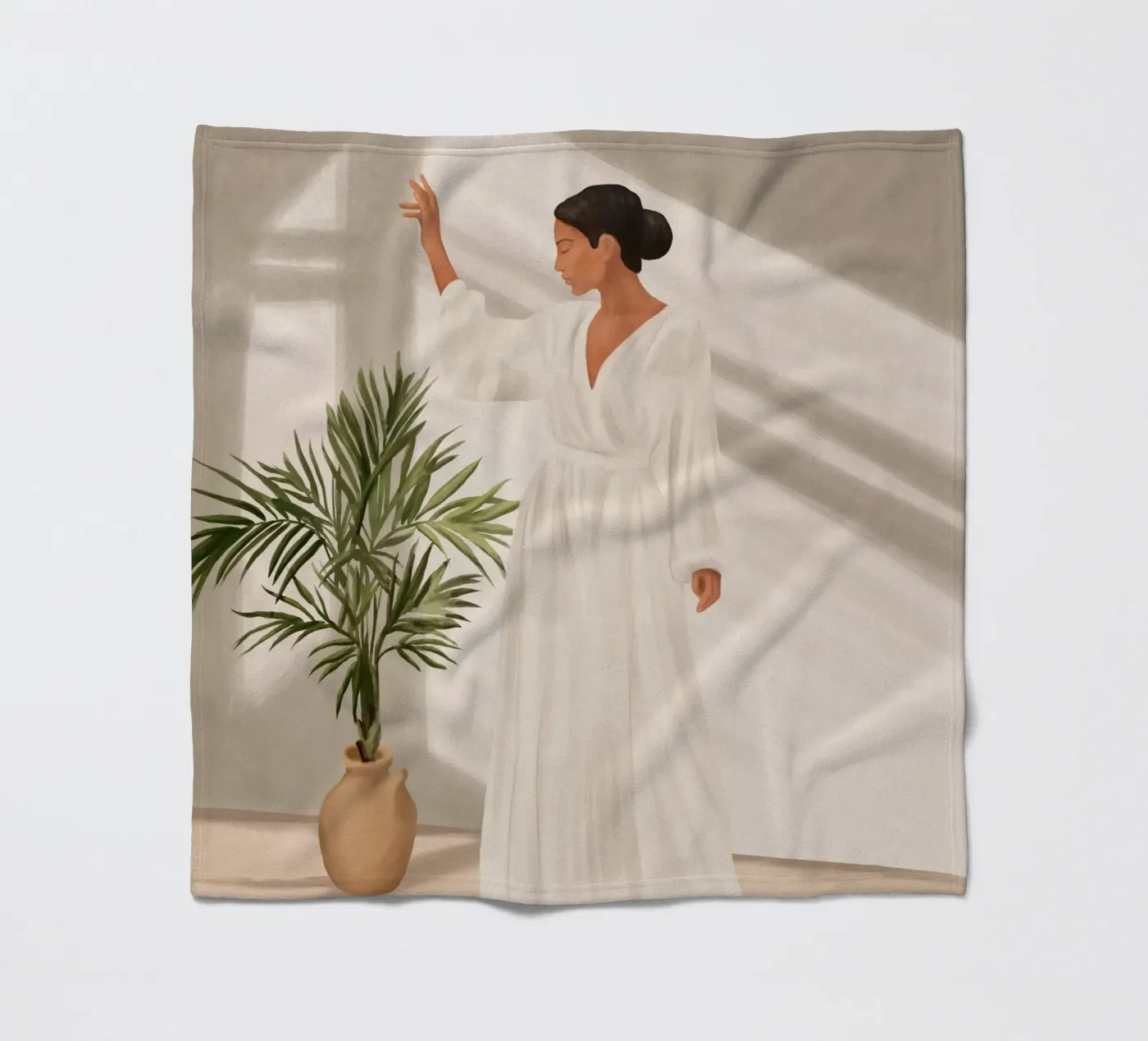 Opened Window coperta in pile da cityart