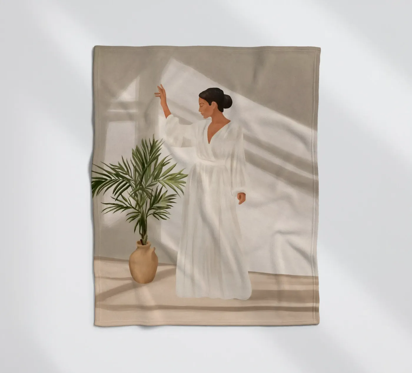 Opened Window coperta in pile da cityart