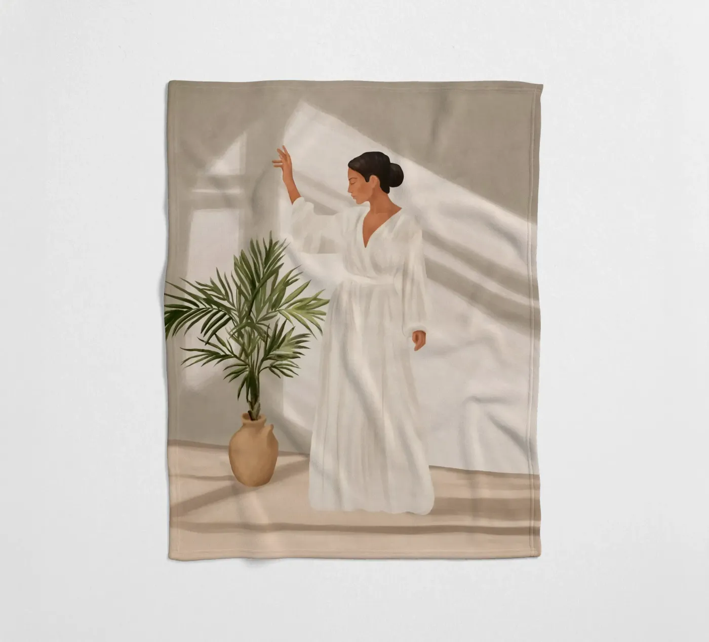 Opened Window coperta in pile da cityart