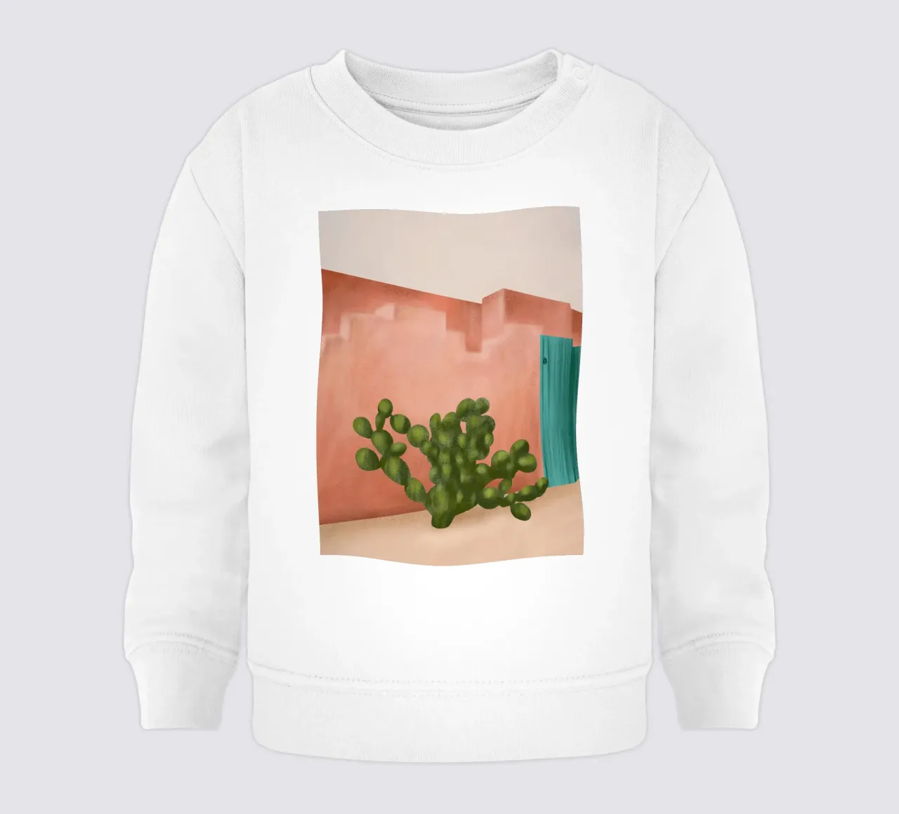 Strong Desert Cactus felpa neonato da cityart