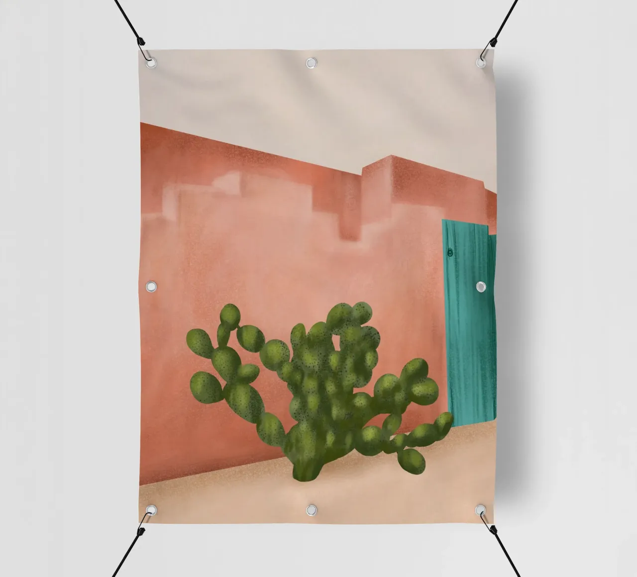 Strong Desert Cactus telo in pvc da cityart