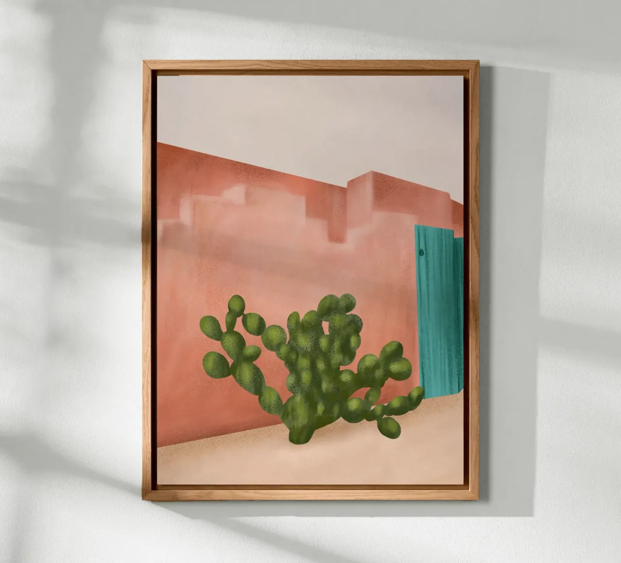 Strong Desert Cactus alluminio dibond da cityart
