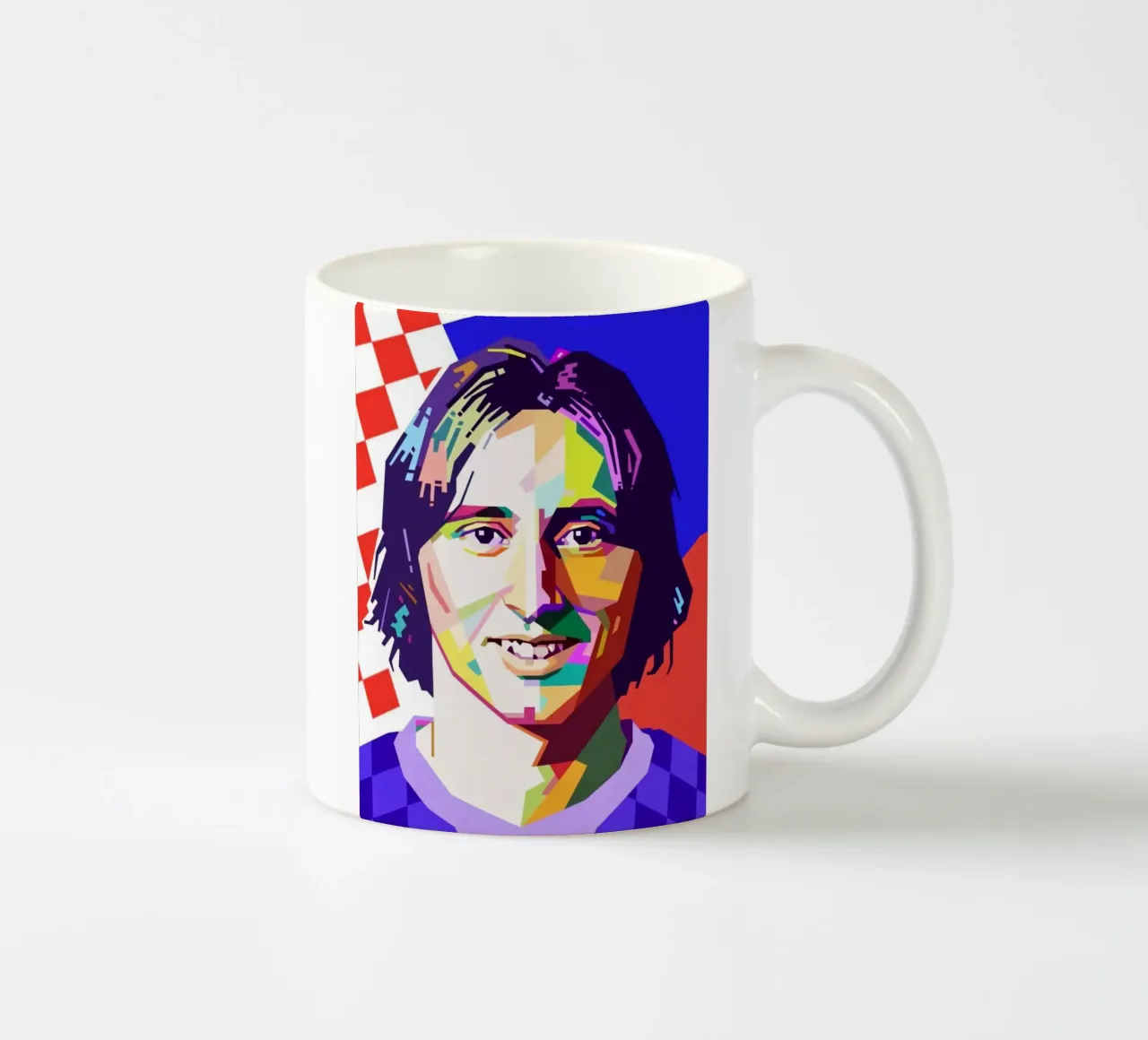Luka Modric giocatore di calcio tazza in ceramica da Hantamrata