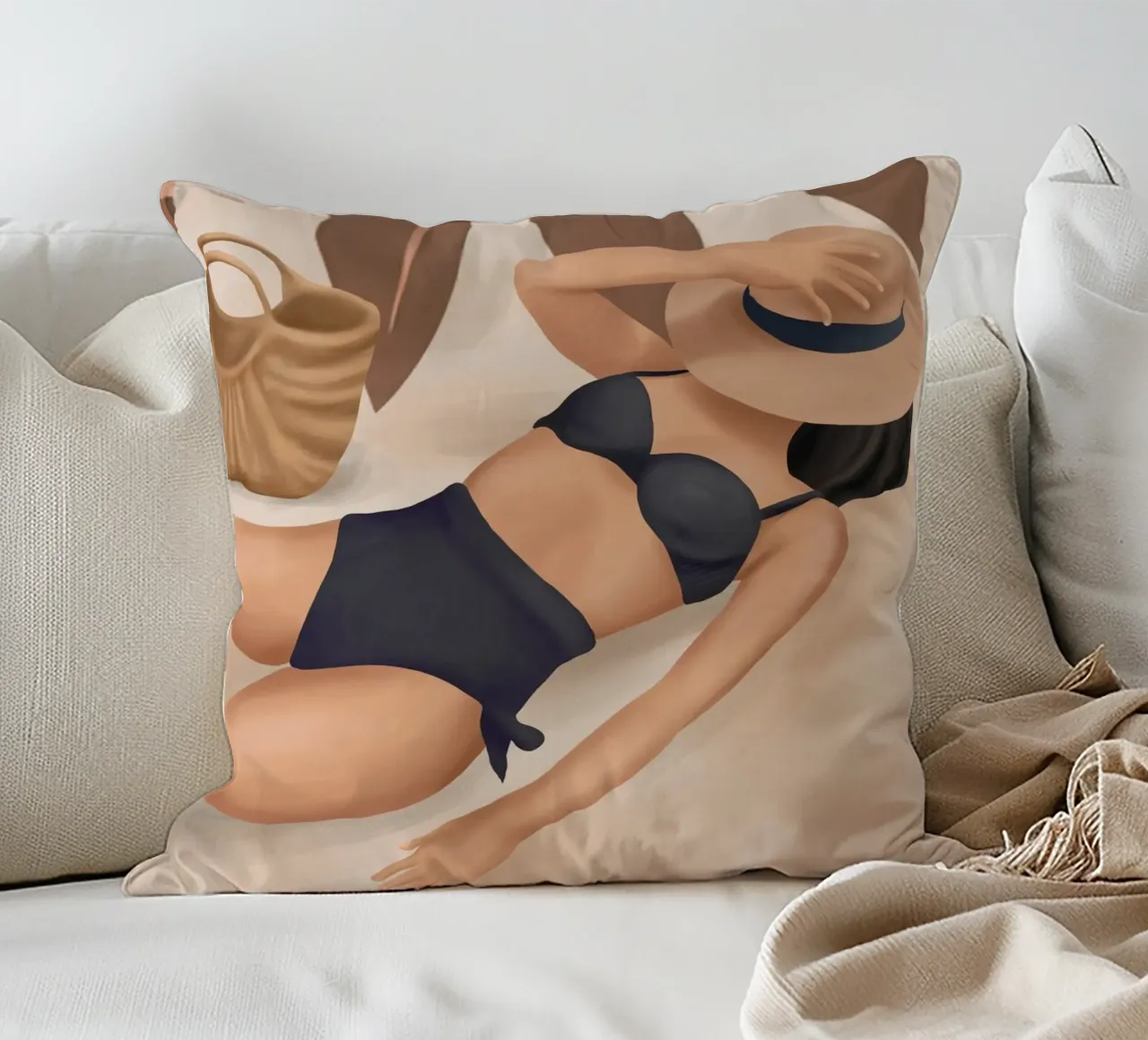 That Summer Feeling IV decorative cushion by cityart