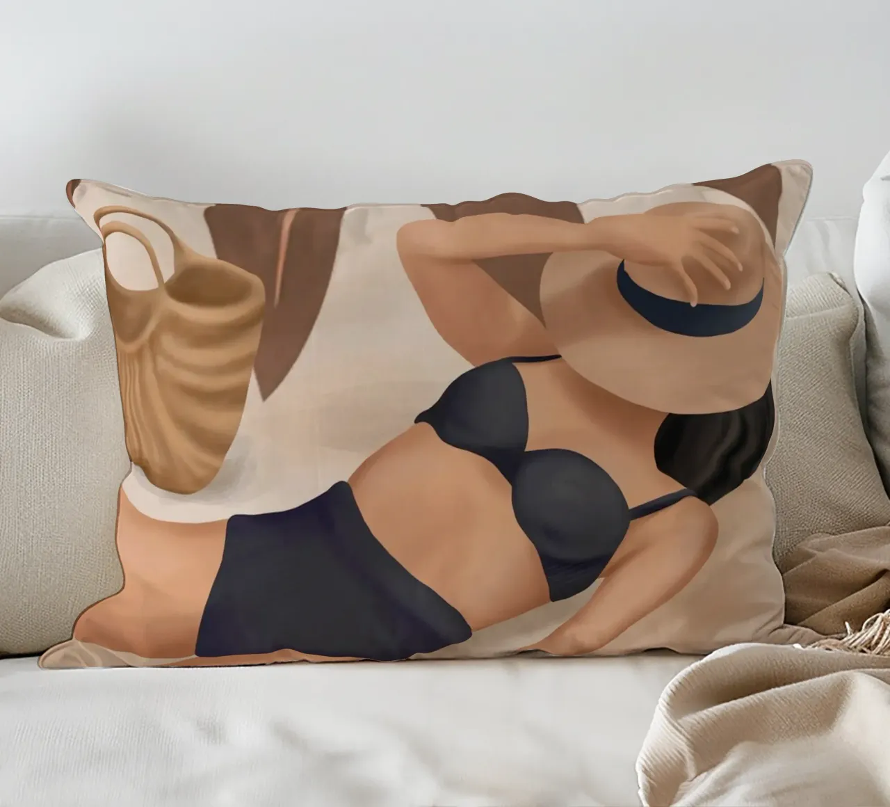 That Summer Feeling IV decorative cushion by cityart