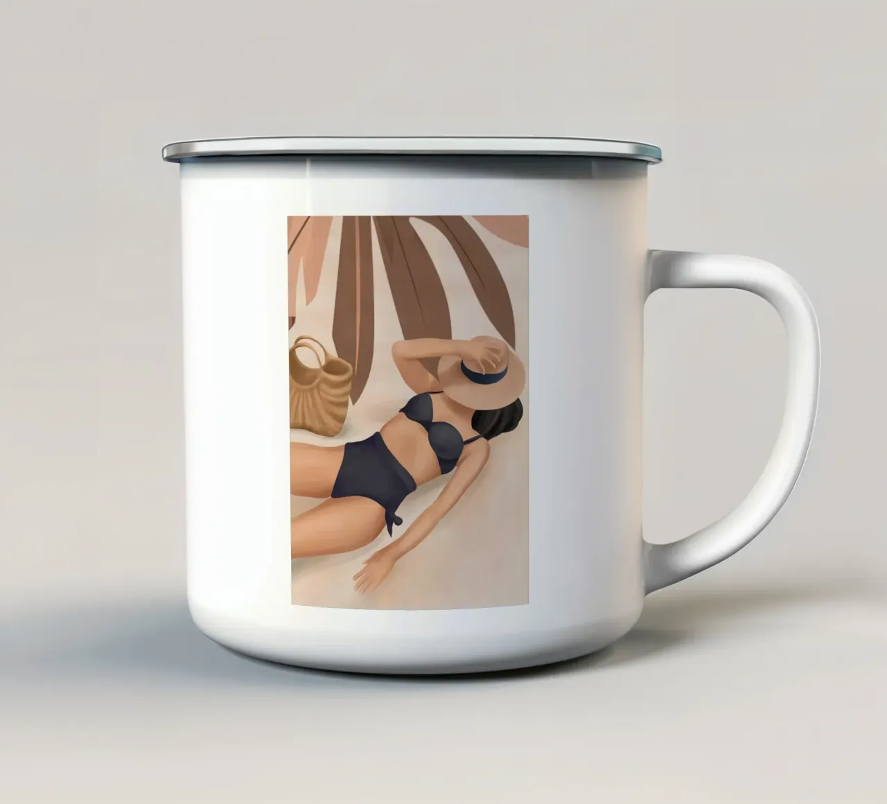 That Summer Feeling IV tazza in smalto da cityart