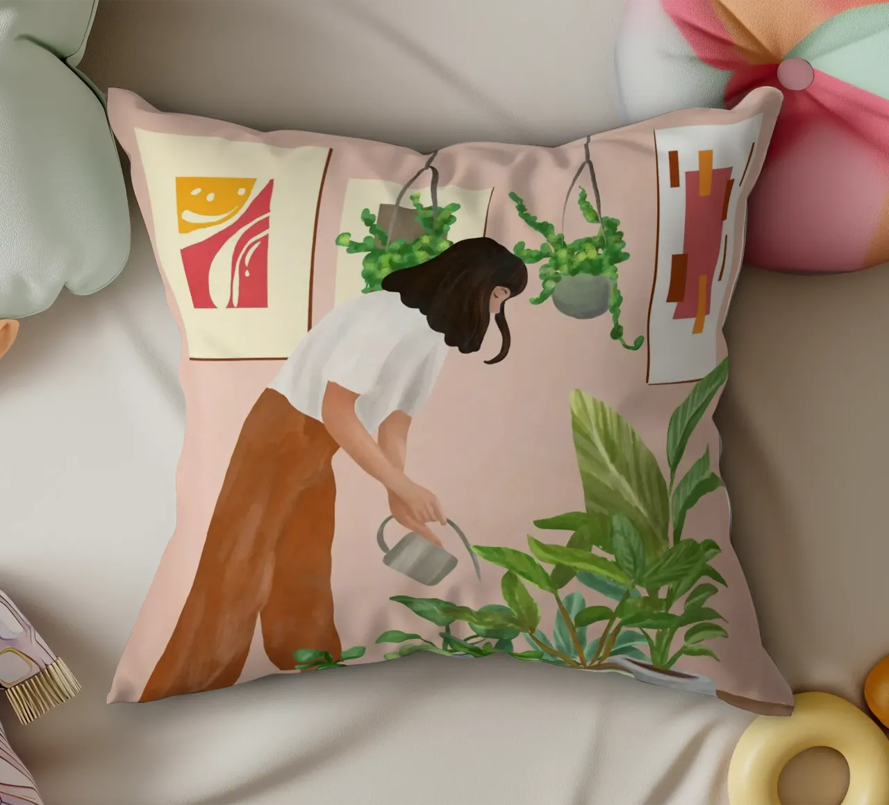 This is a place where I don't feel alone cuscino da cityart