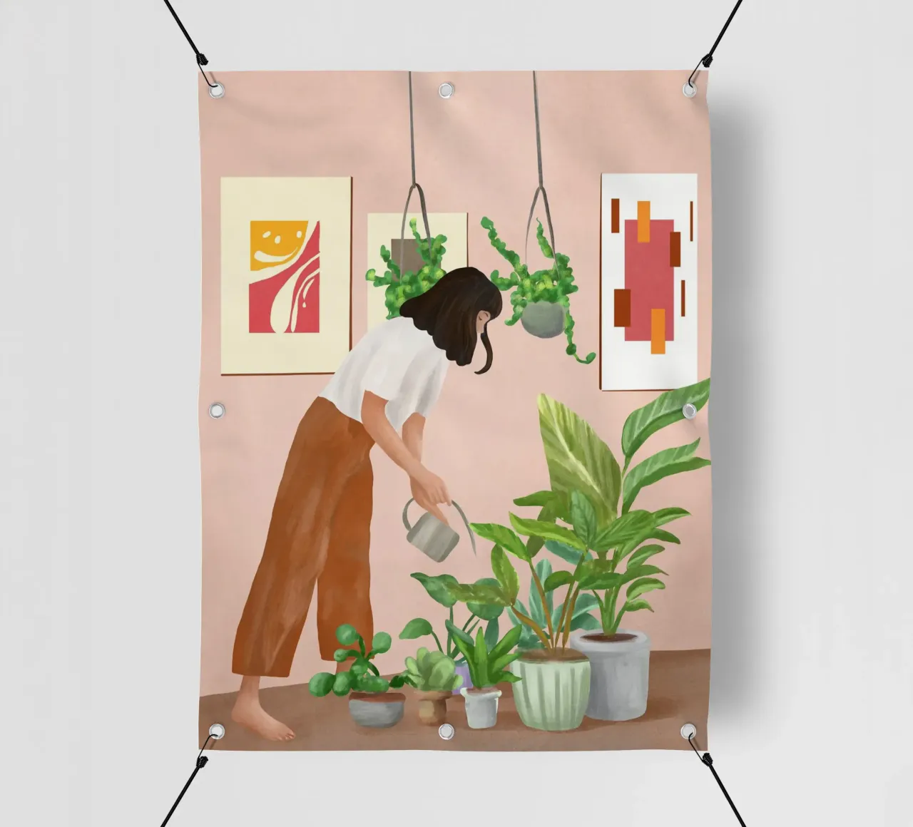 This is a place where I don't feel alone telo in pvc da cityart