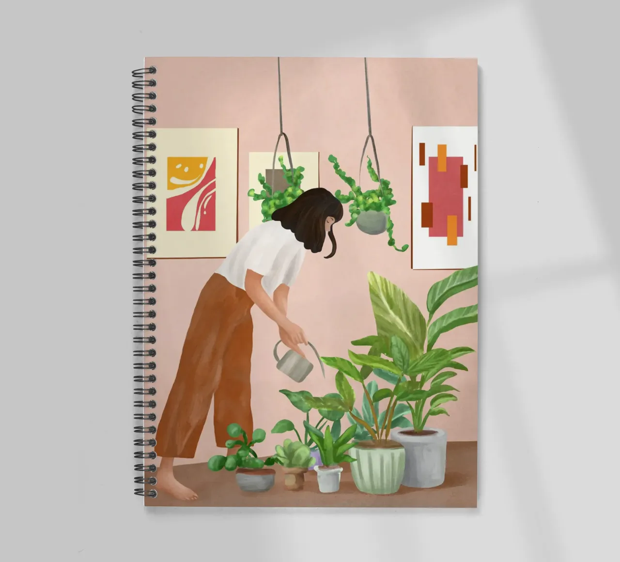 This is a place where I don't feel alone spiral notebook by cityart