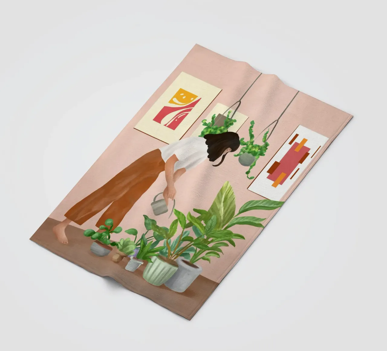 This is a place where I don't feel alone coperta in pile da cityart