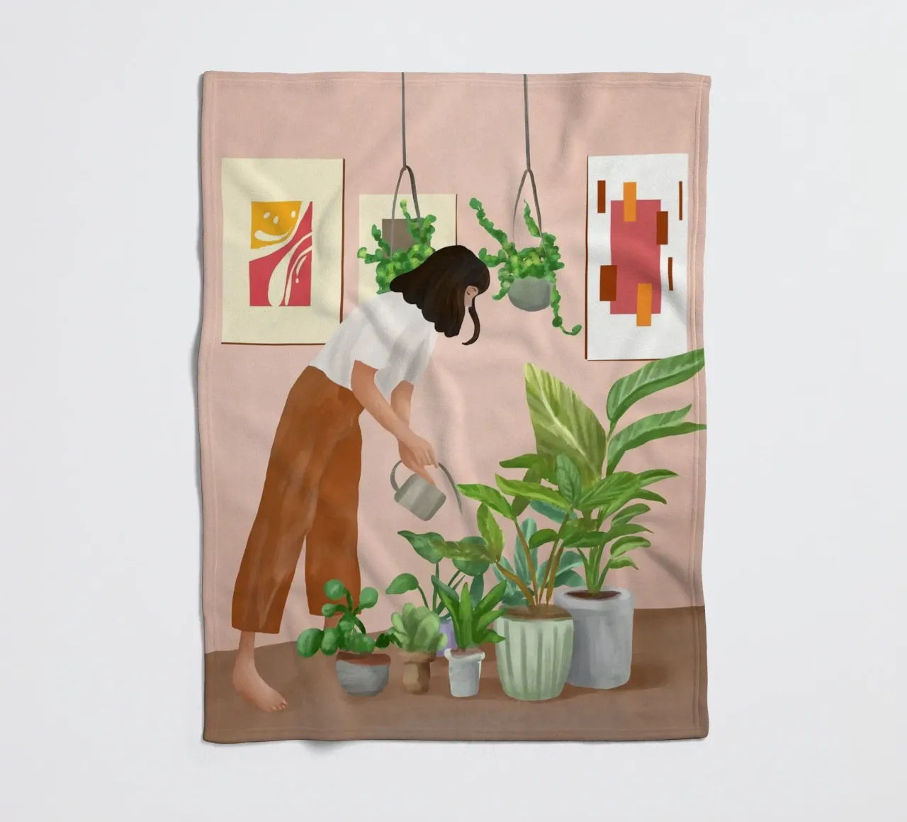 This is a place where I don't feel alone coperta in pile da cityart