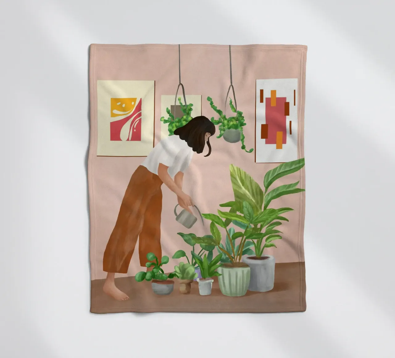 This is a place where I don't feel alone coperta in pile da cityart