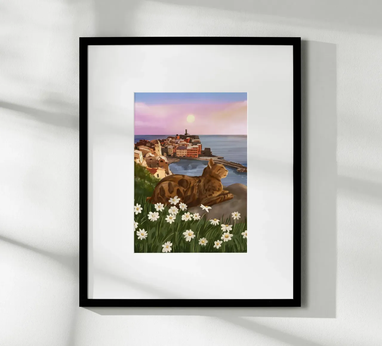 Whiskers in the Wildflowers poster da cityart