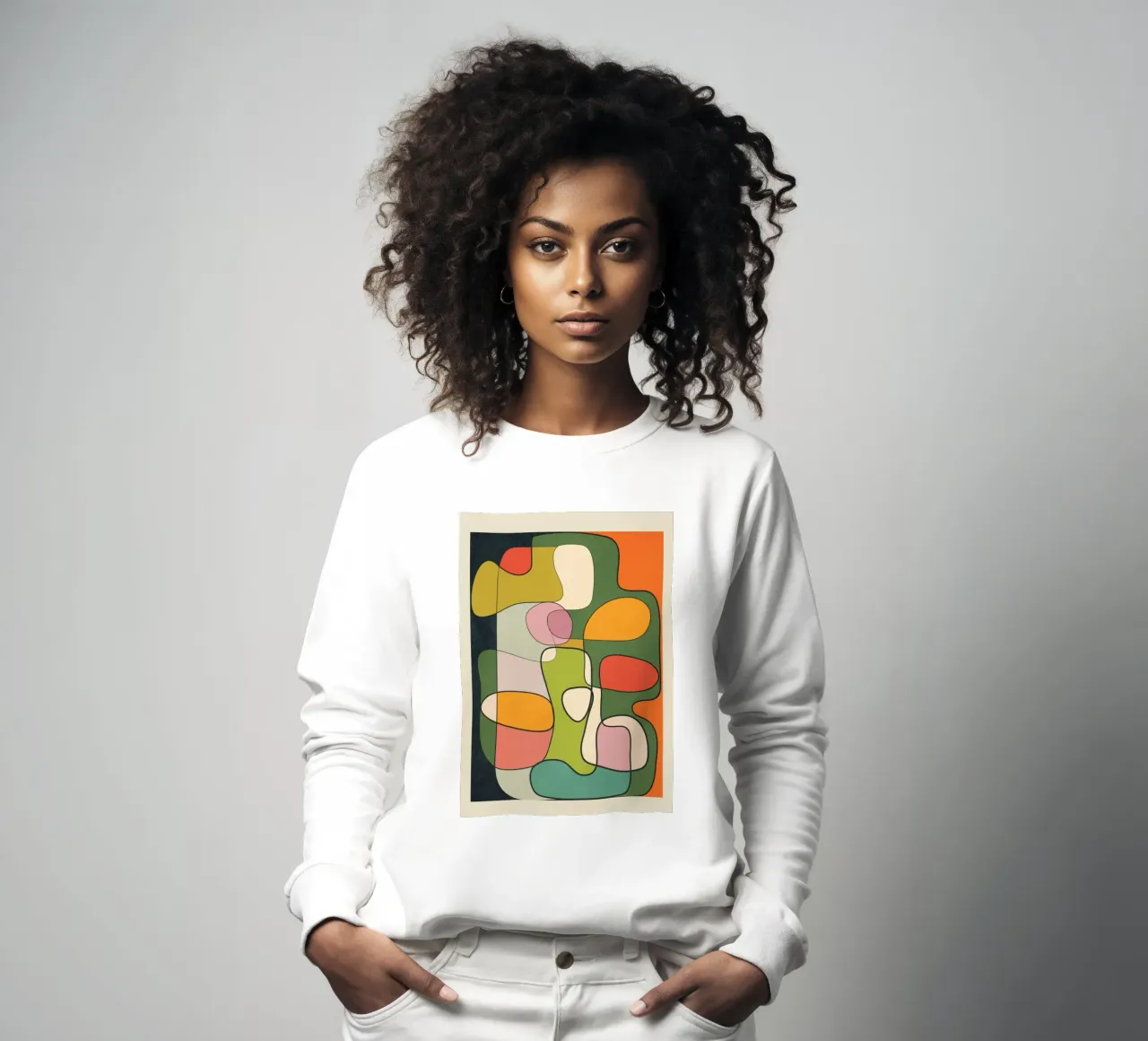 Abstract Line 1 Sweatshirt von cityart