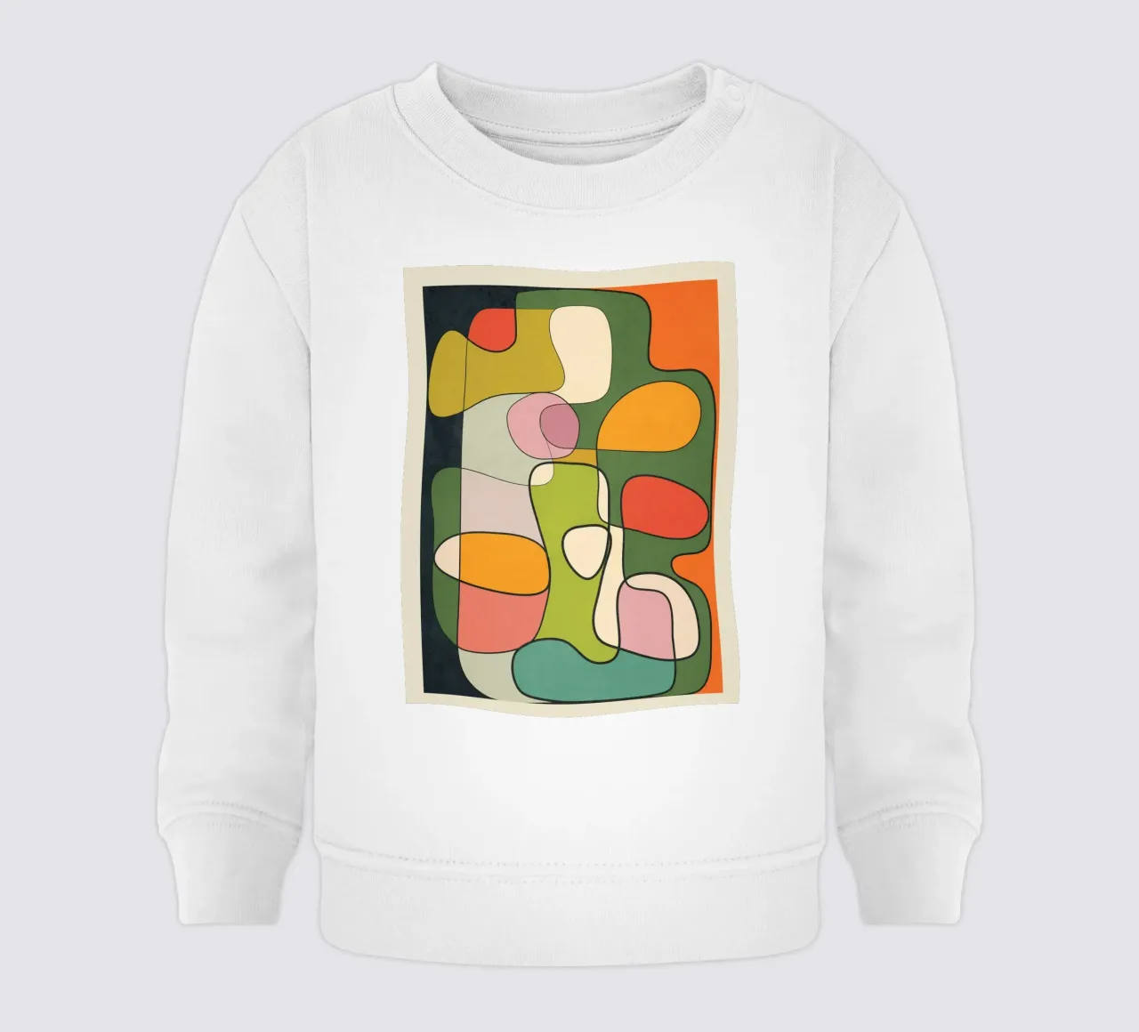 Abstract Line 1 felpa neonato da cityart