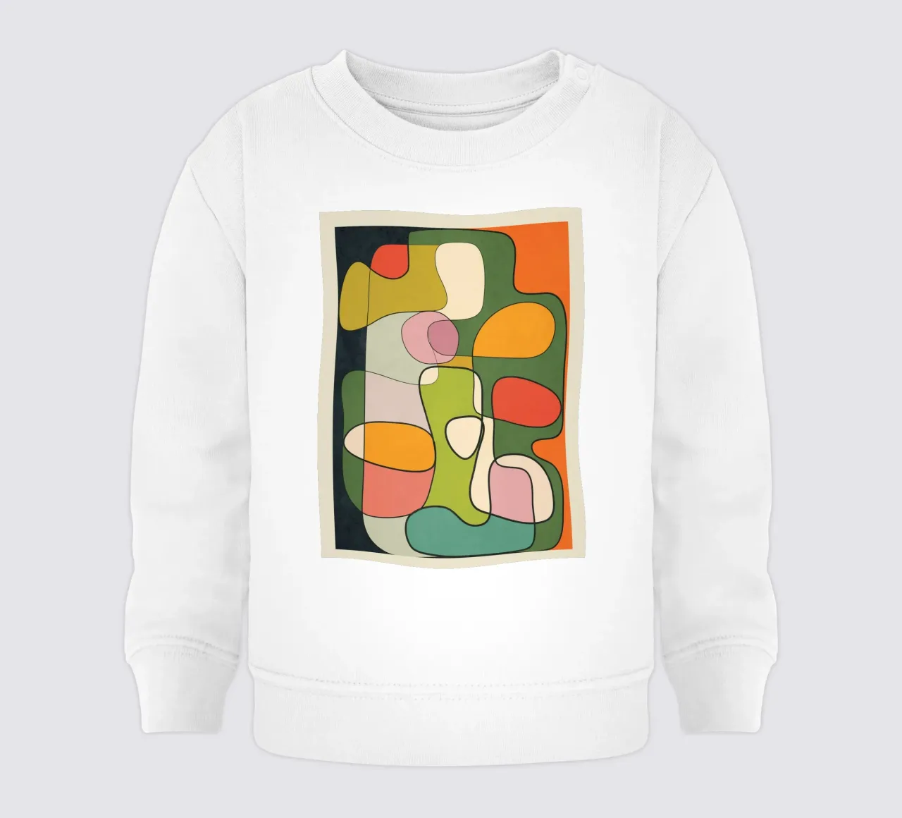 Abstract Line 1 felpa neonato da cityart