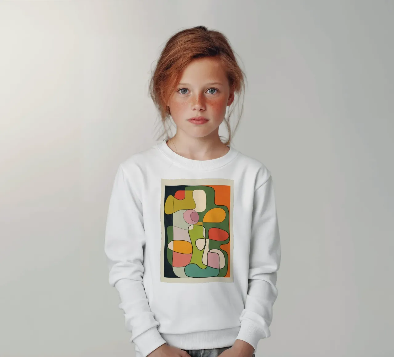 Abstract Line 1 sudadera para niño de cityart