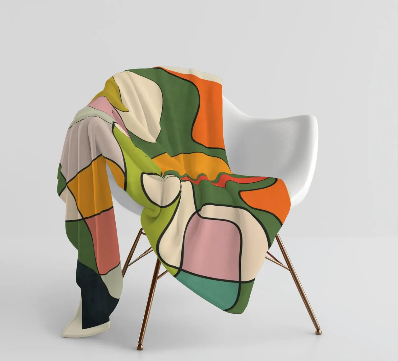 Abstract Line 1 coperta in pile da cityart