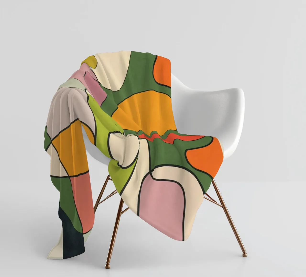 Abstract Line 1 coperta in pile da cityart