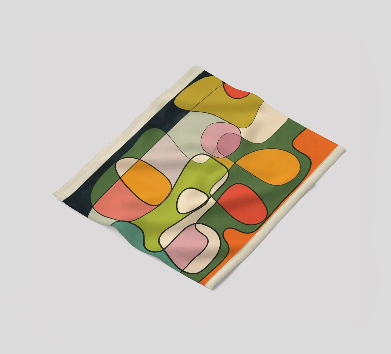 Abstract Line 1 coperta in pile da cityart