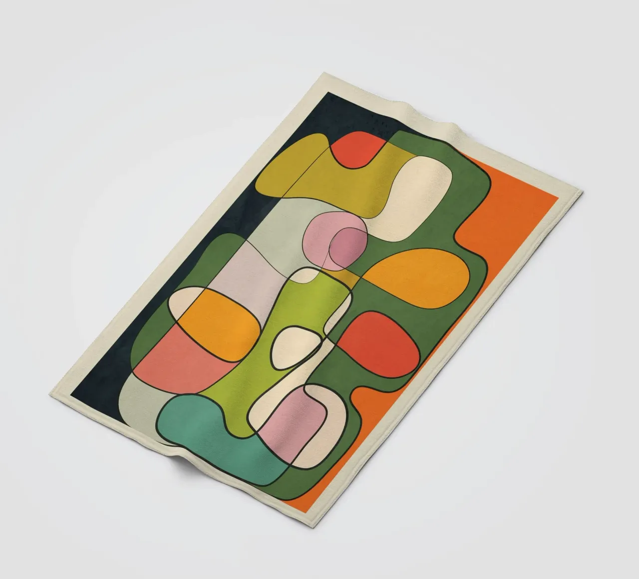 Abstract Line 1 coperta in pile da cityart