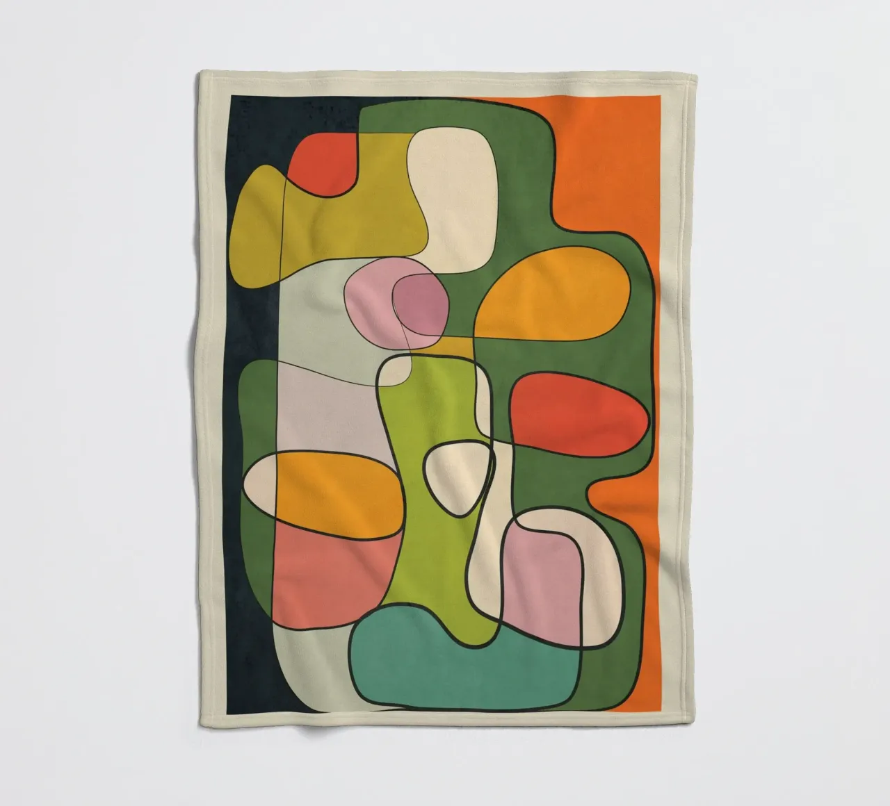 Abstract Line 1 coperta in pile da cityart