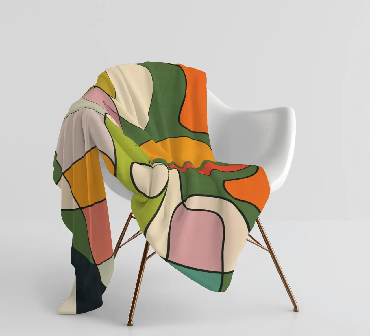 Abstract Line 1 coperta in pile da cityart