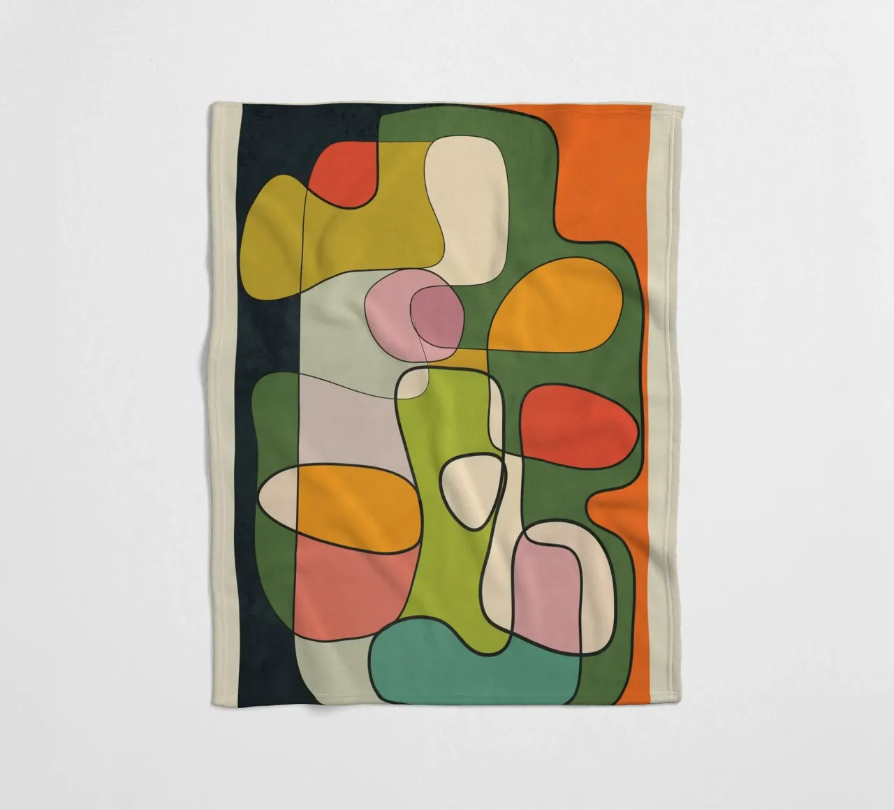 Abstract Line 1 coperta in pile da cityart