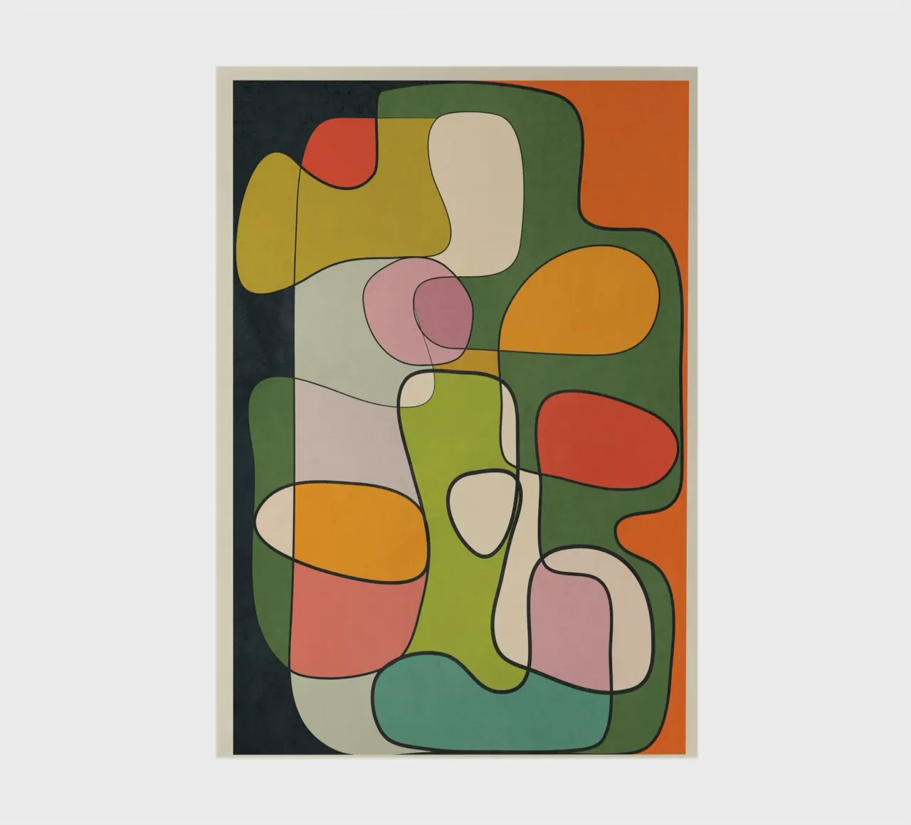 Abstract Line 1 Notizbuch von cityart