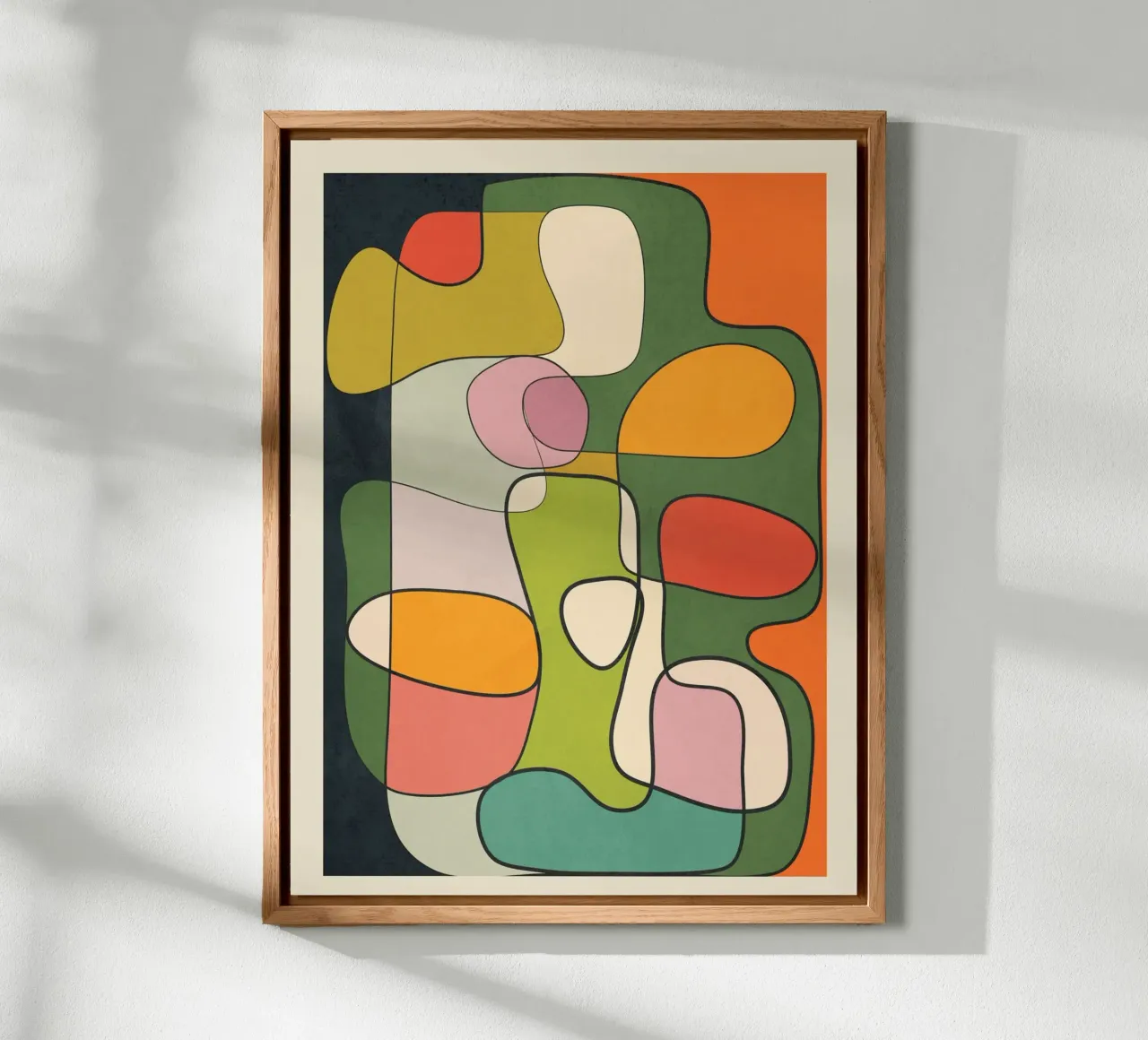 Abstract Line 1 alluminio dibond da cityart