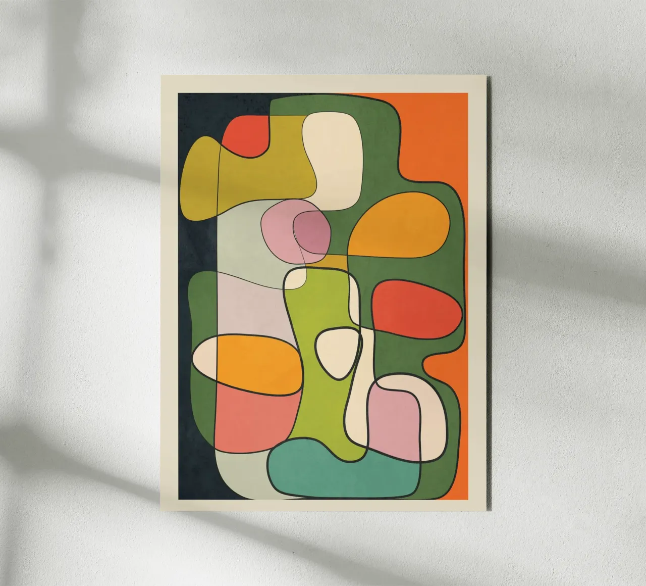 Abstract Line 1 alluminio dibond da cityart