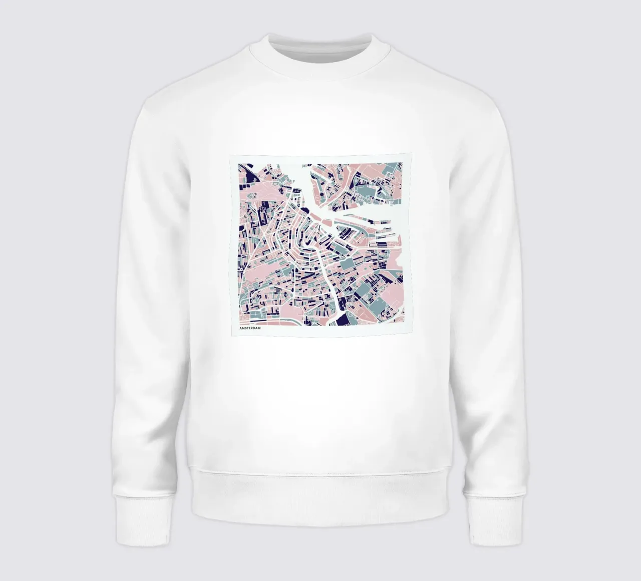 Amsterdam III felpa da The Cartography Collection