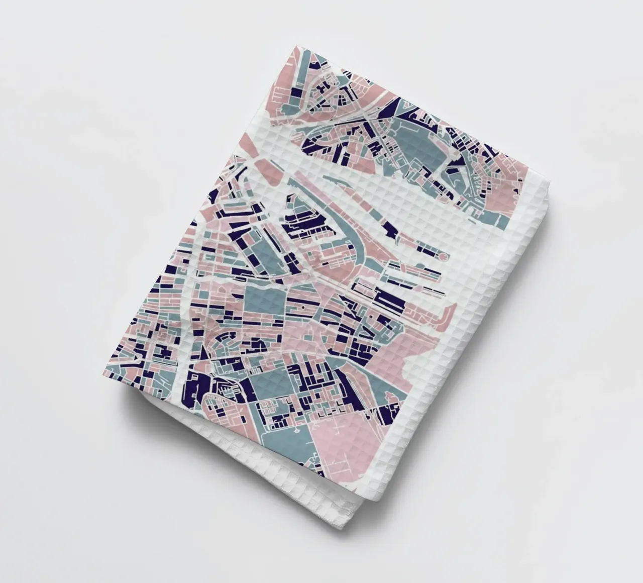 Amsterdam III Geschirrtuch von The Cartography Collection
