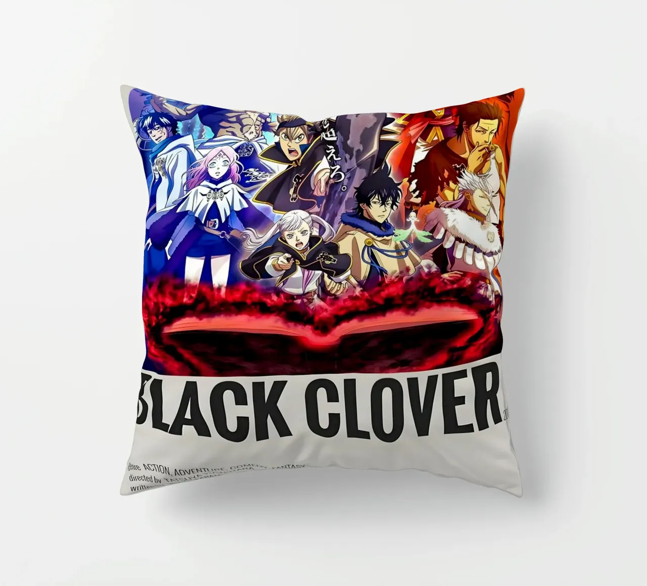BLACK CLOVER 2017 cuscino da Totoya