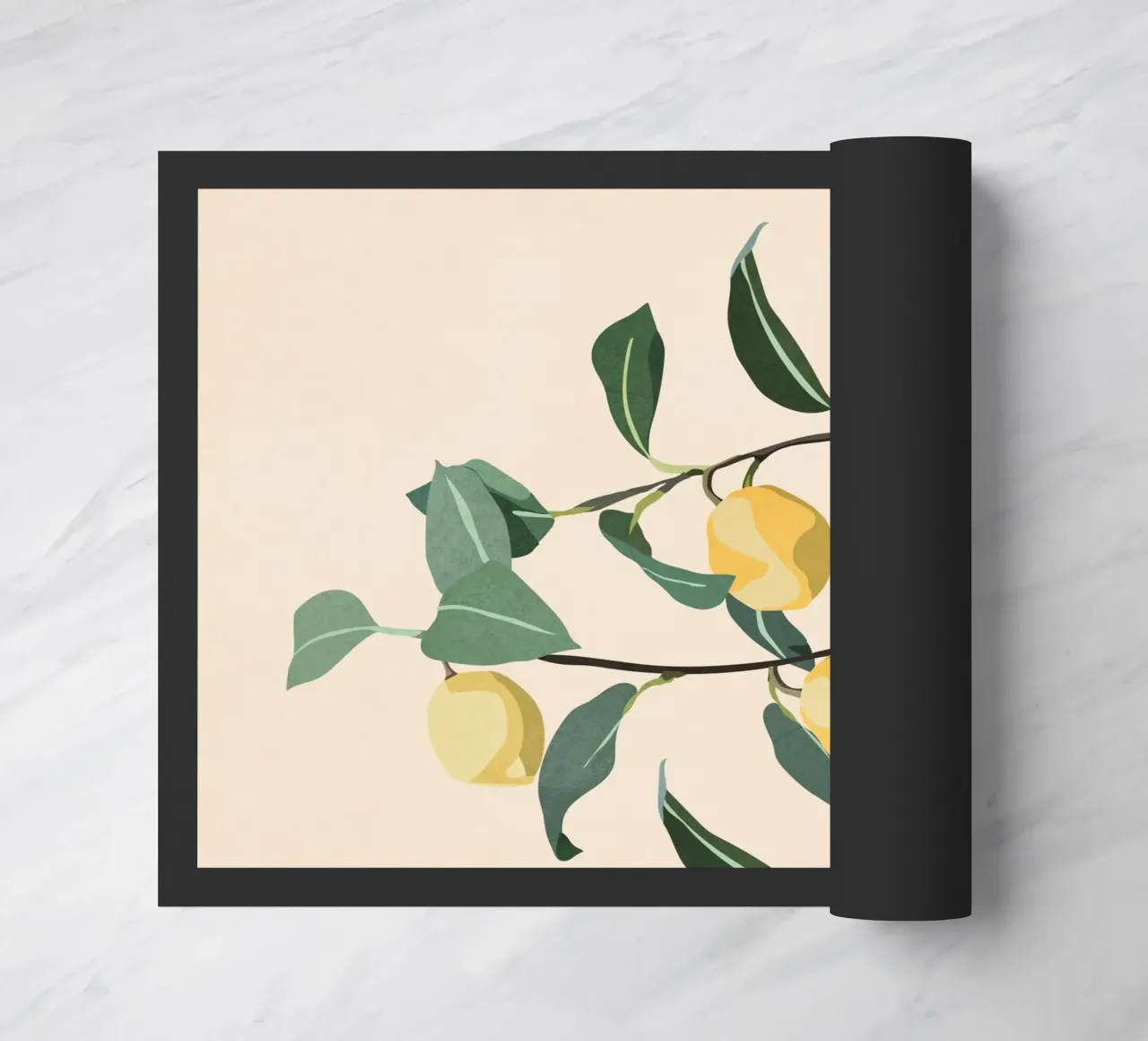 Lemon deurmat van cityart