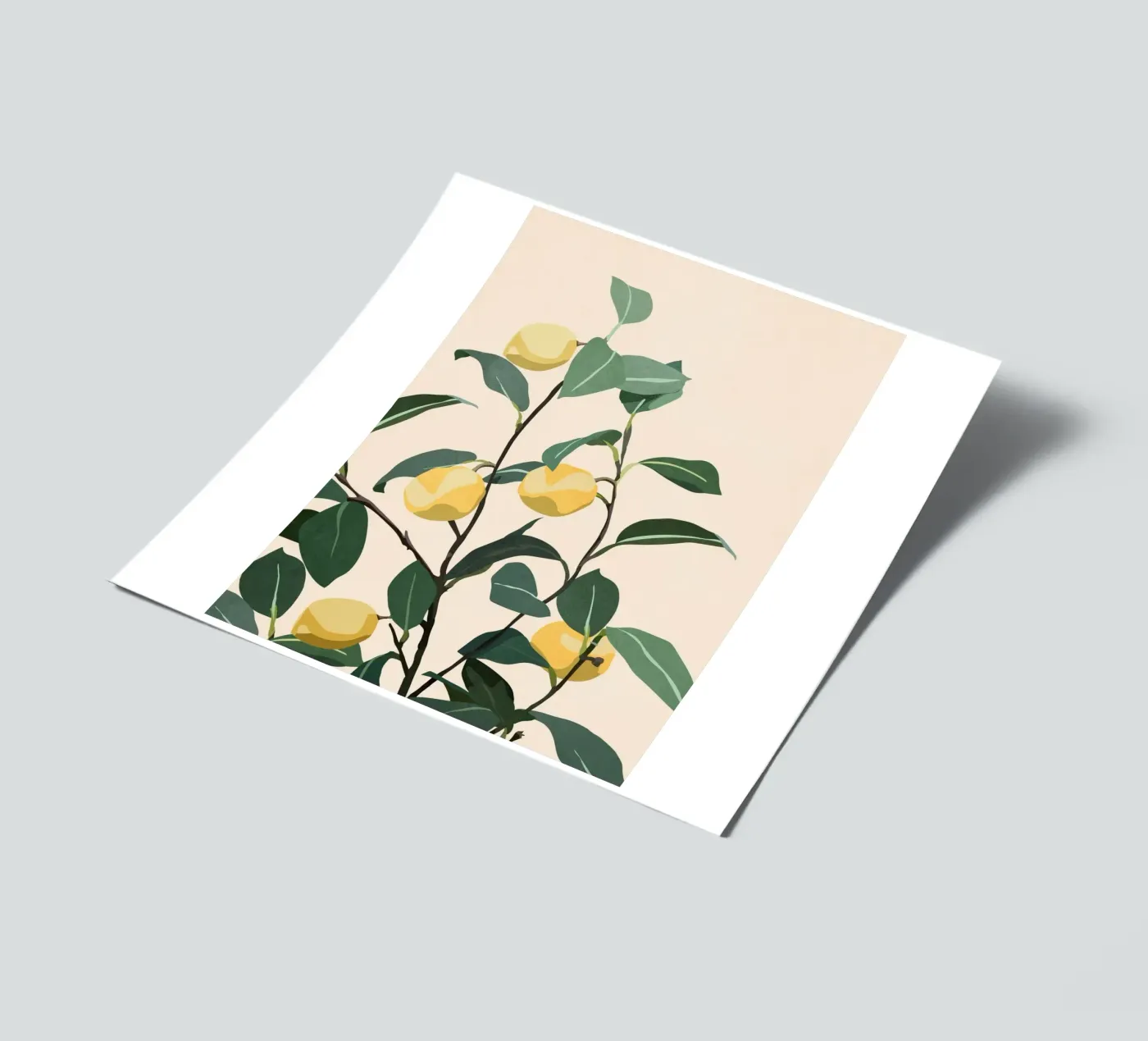 Lemon stickervel van cityart