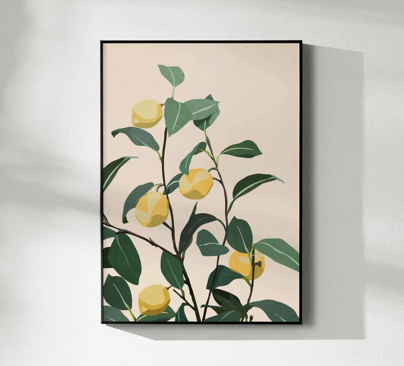 Lemon acryl van cityart