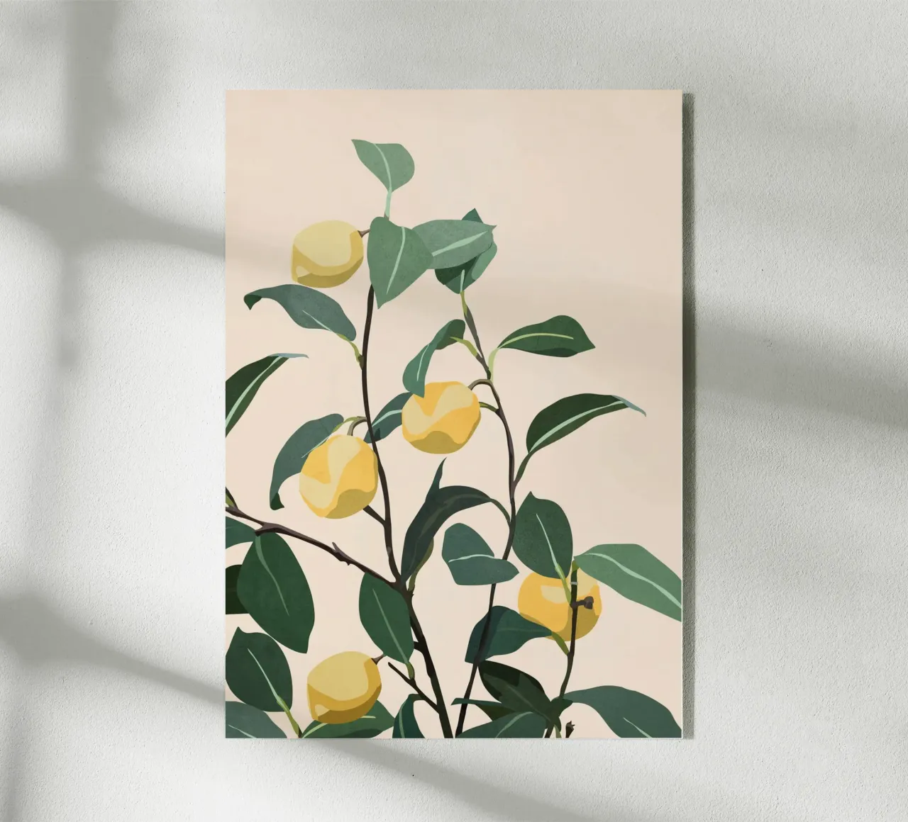 Lemon acryl van cityart