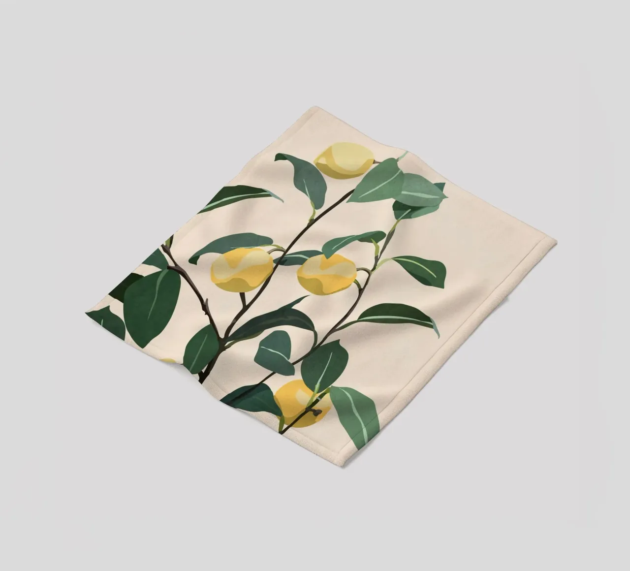 Lemon Fleecedecke von cityart