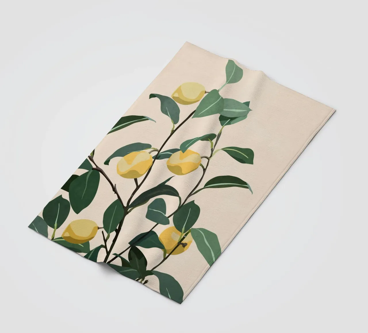 Lemon coperta in pile da cityart