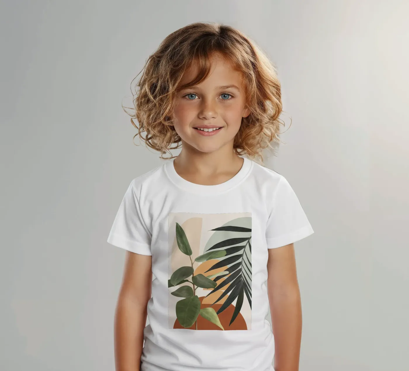 Sunset Flora 03 t-shirt bambini da cityart