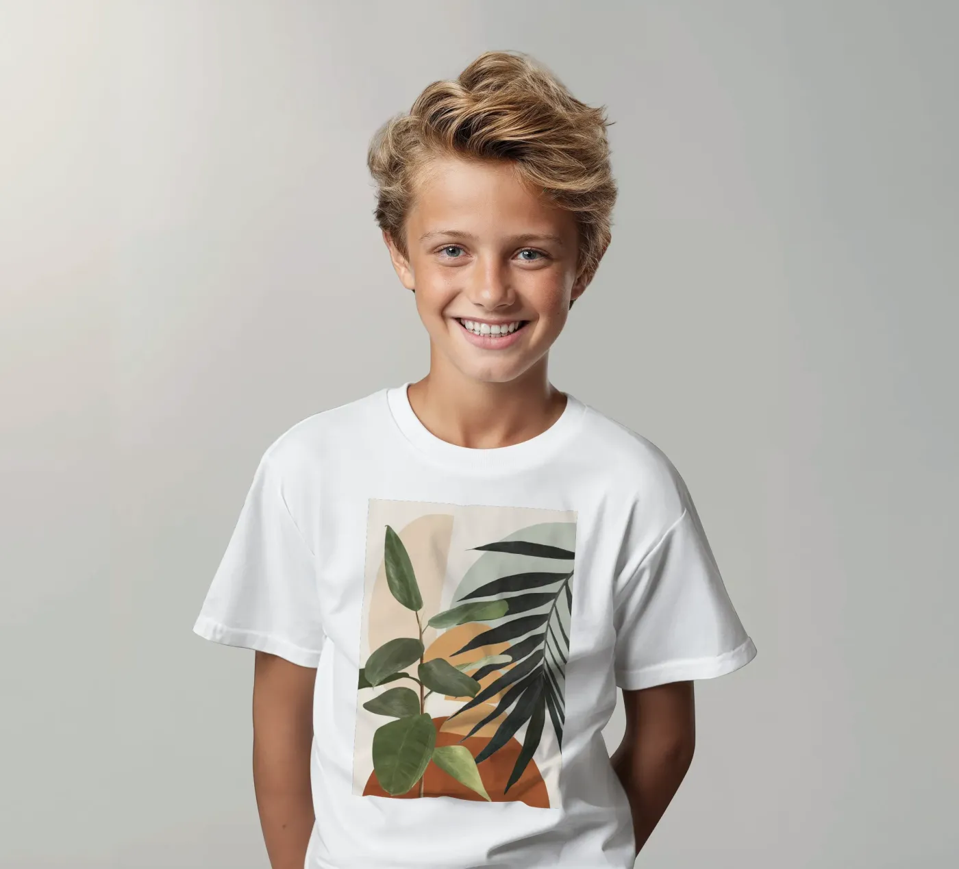 Sunset Flora 03 t-shirt bambini da cityart