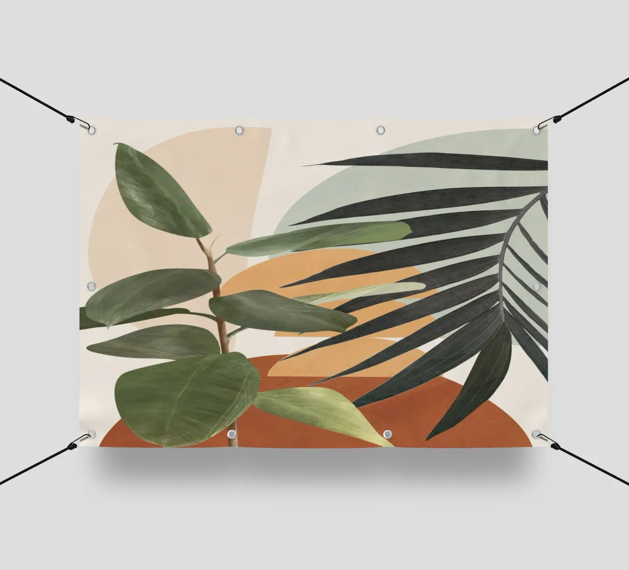 Sunset Flora 03 telo in pvc da cityart
