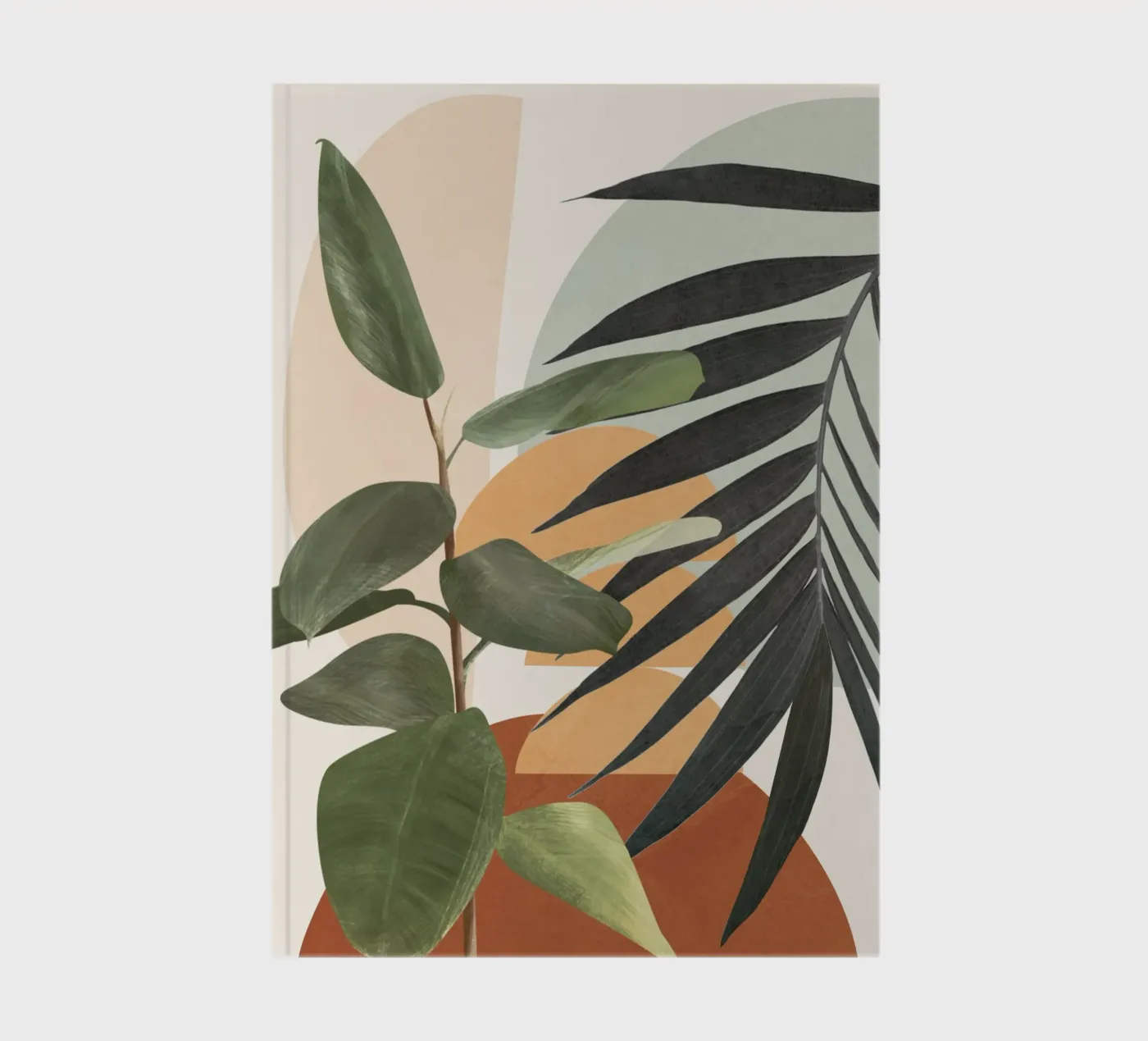 Sunset Flora 03 Notizbuch von cityart