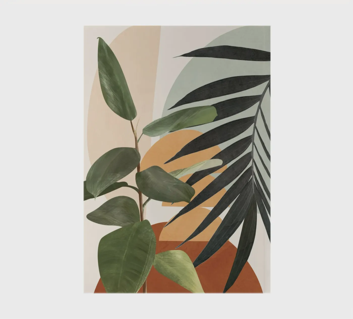 Sunset Flora 03 Notizbuch von cityart