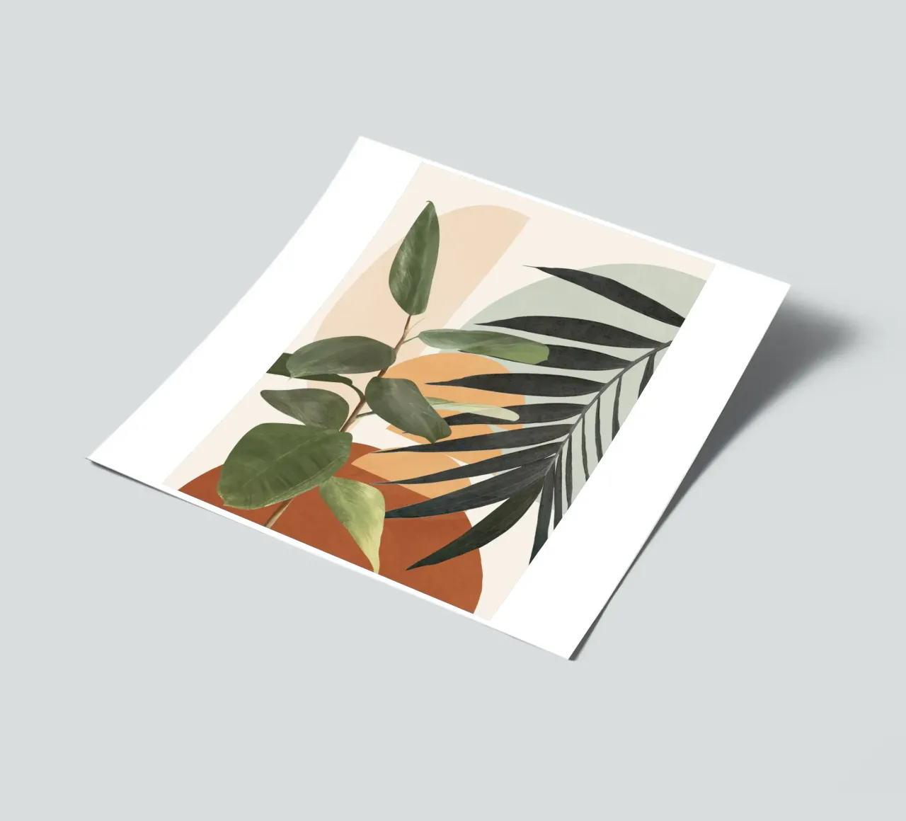 Sunset Flora 03 sticker sheet by cityart