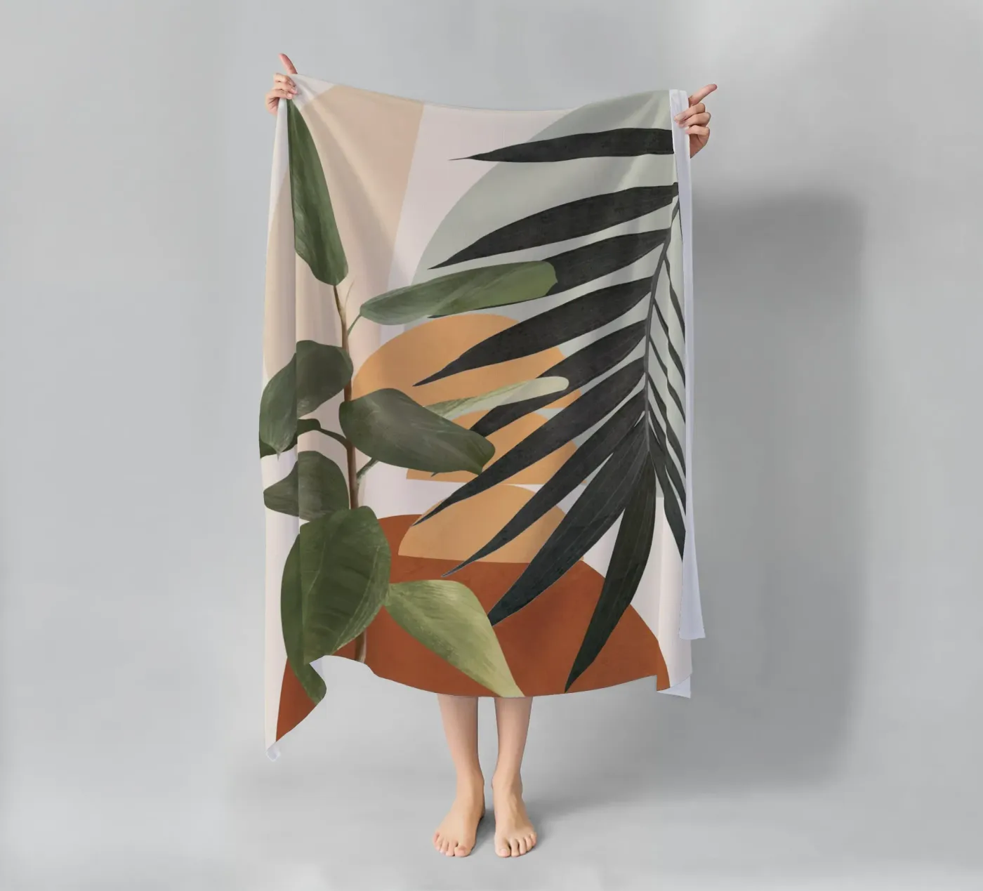 Sunset Flora 03 telo mare da cityart